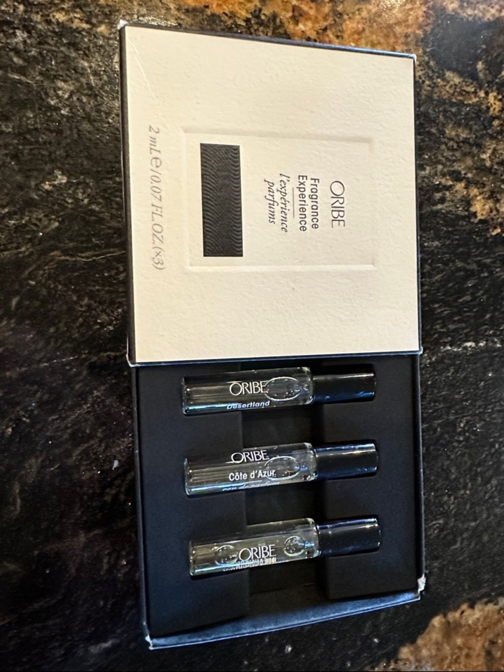 Oribe Fragrance Experience samples